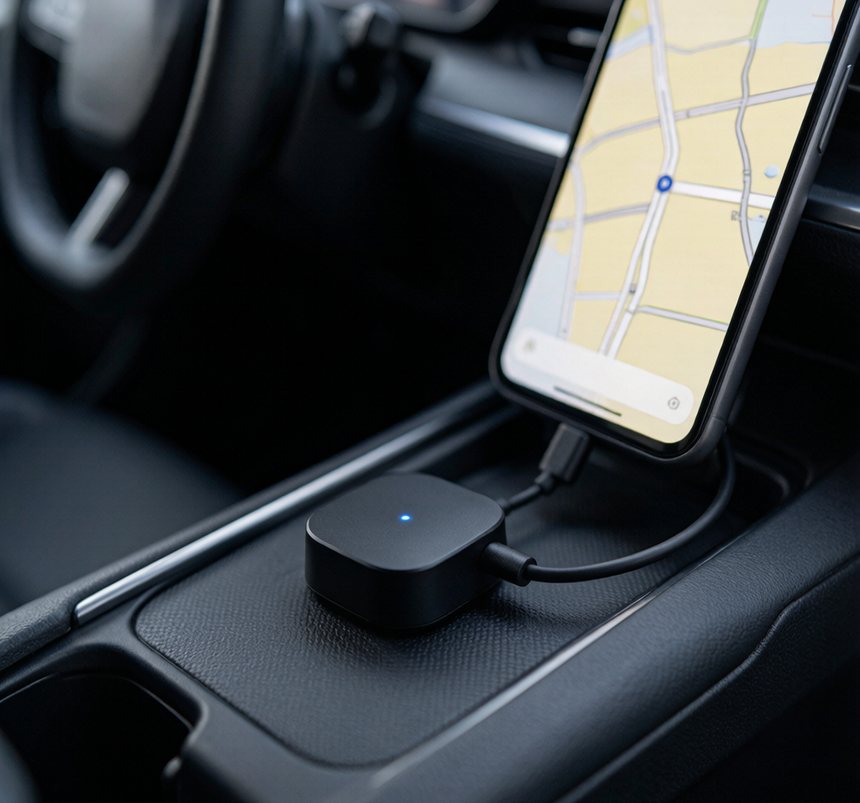 Adaptateur sans fil CarPlay / Android Auto (5 GHz)