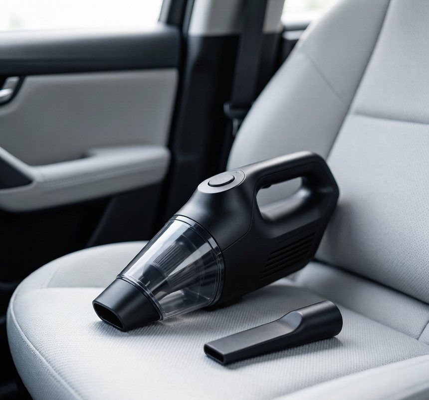 Aspirateur de voiture sans fil (16 kPa, filtre HEPA)