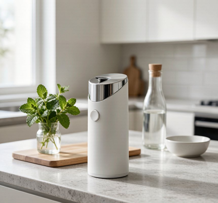 Ouvre-boîte électrique sans fil à bouton unique