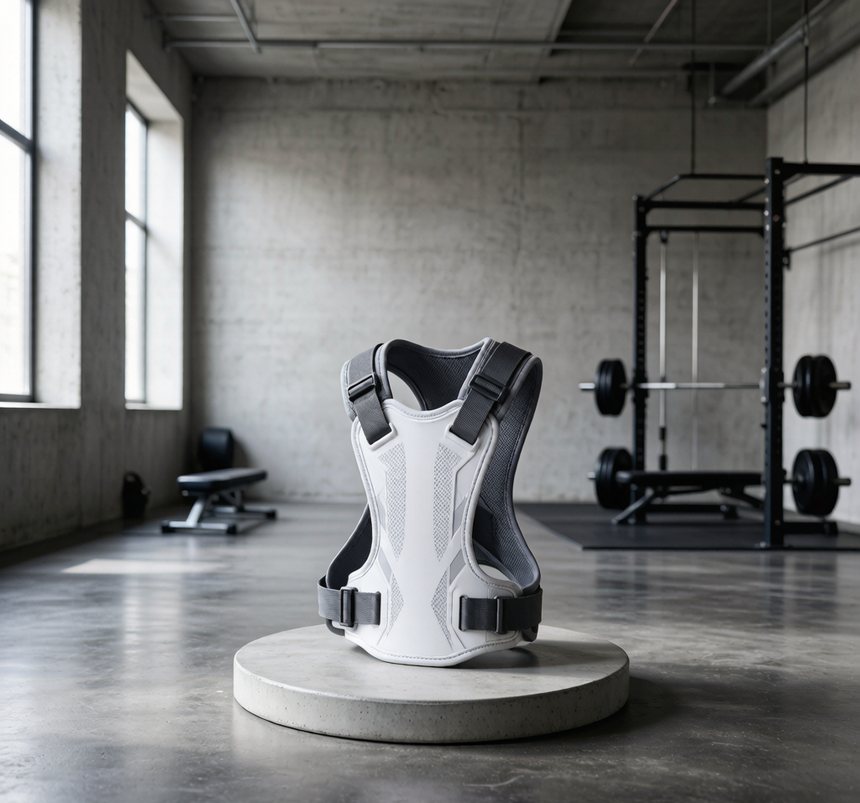 Correcteur de posture réglable et respirant