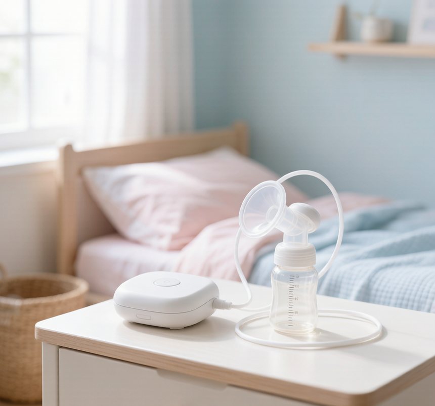 Tire-lait électrique portable mains libres