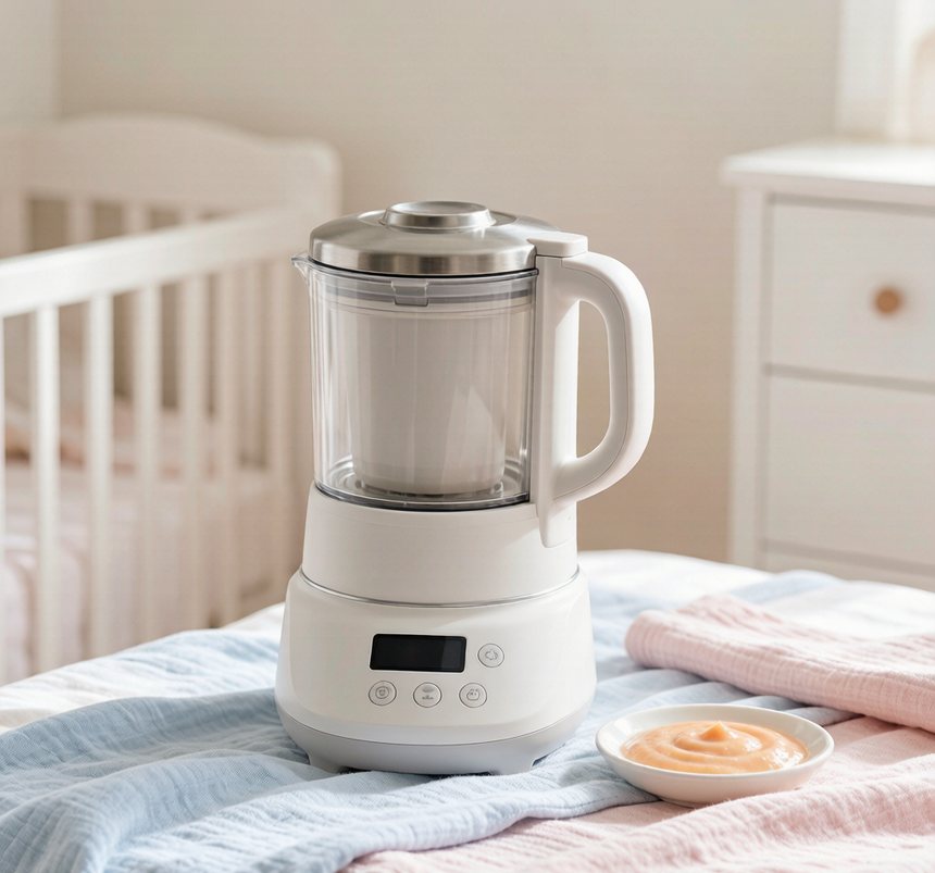 Robot repas bébé : cuisson vapeur et mixage