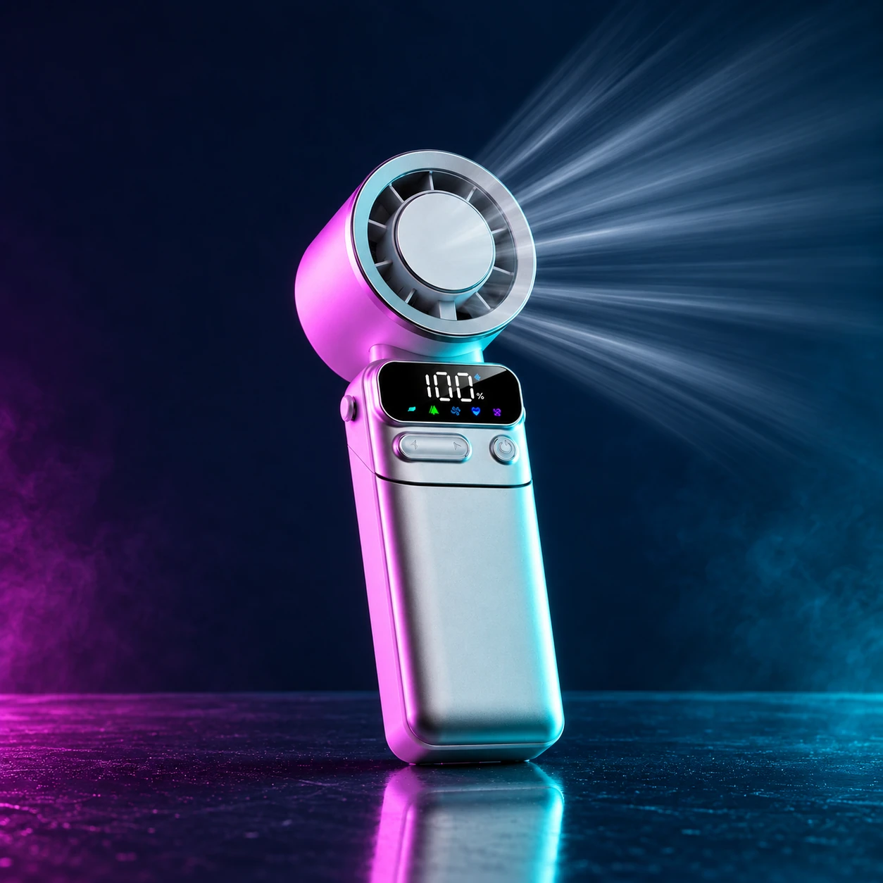 Ventilateur de poche turbo — modèle 2026